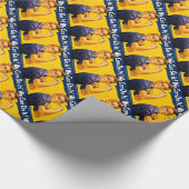 Rosie de Riveter die we kunnen doen. Cadeaupapier (Hoek)