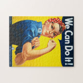 Rosie de Riveter die we kunnen doen de Tweede Were Legpuzzel (Horizontaal)