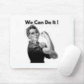 Rosie de Riveter die we kunnen doen Muismat (Met muis)