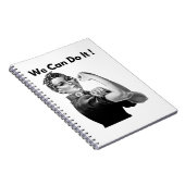 Rosie de Riveter die we kunnen doen Notitieboek (Rechterzijde)