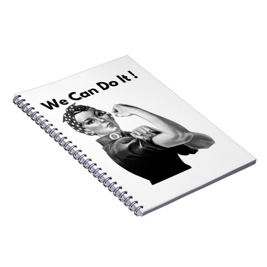 Rosie de Riveter die we kunnen doen Notitieboek (Rechterzijde)