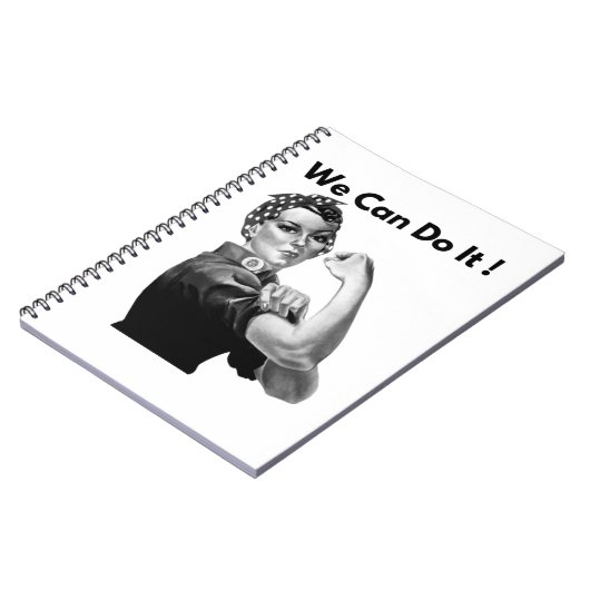 Rosie de Riveter die we kunnen doen Notitieboek (Linkerzijde)