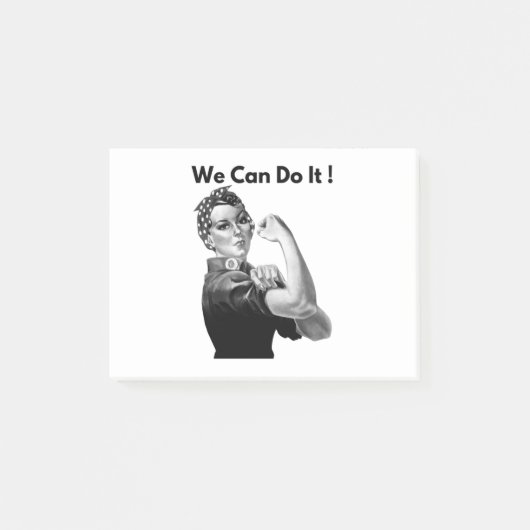 Rosie de Riveter die we kunnen doen Post-it® Notes (Voorkant)