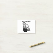 Rosie de Riveter die we kunnen doen Post-it® Notes (Op bureau)