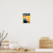Rosie de Riveter die we kunnen doen Poster (Keuken)