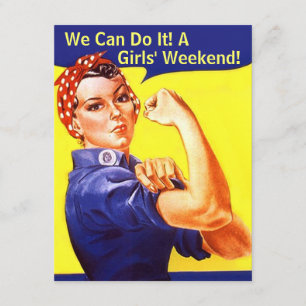 Rosie de riveter die we kunnen maken met de inVITA Kaart