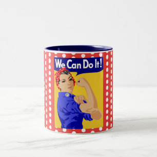 Rosie de Riveter die we kunnen Mokken