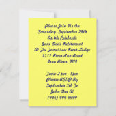 Rosie de riveter die we kunnen uitnodigen kaart (Achterkant)