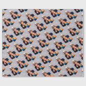 Rosie de Riveter en het ontwerp van oom Sam Cadeaupapier (Vlak)