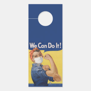 Rosie de Riveter en oom Sam wil ons... Deurhanger