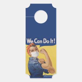 Rosie de Riveter en Uncle Sam willen ons... Deurhanger