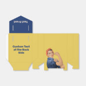 Rosie de Riveter Favor Box Bedankdoosjes (Uitgevouwen)