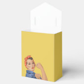 Rosie de Riveter Favor Box Bedankdoosjes (Geopend)