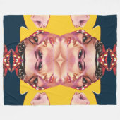 rosie de riveter fleece deken (Voorkant (Horizontaal))