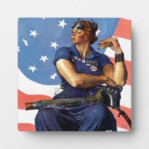 Rosie de Riveter Fotoplaat