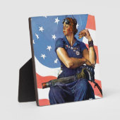 Rosie de Riveter Fotoplaat (Voorkant)