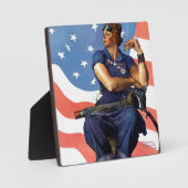 Rosie de Riveter Fotoplaat (Voorkant)
