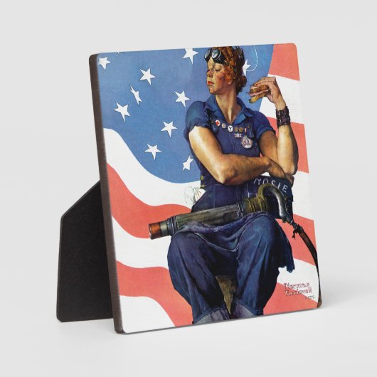 Rosie de Riveter Fotoplaat (Voorkant)