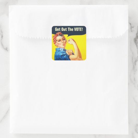 Rosie de Riveter GOTV sticker (Tas)
