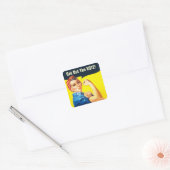 Rosie de Riveter GOTV sticker (Envelop)