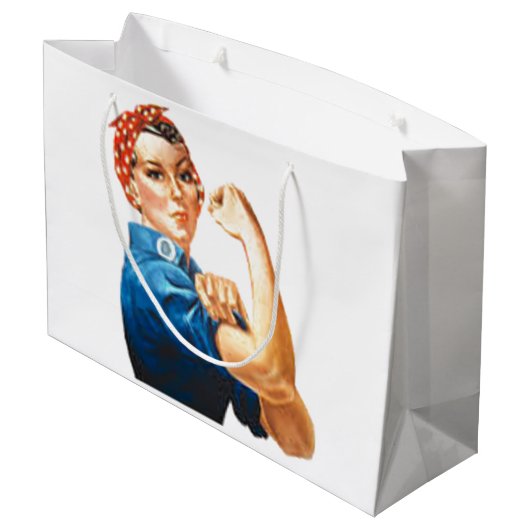 Rosie de Riveter Groot Cadeauzakje (Achterkant Gekanteld)