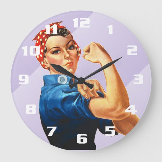 Rosie de Riveter Grote Klok (Voorkant)