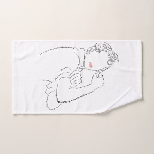 Rosie de Riveter Handdoek (Handdoek)