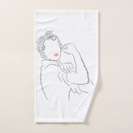 Rosie de Riveter Handdoek