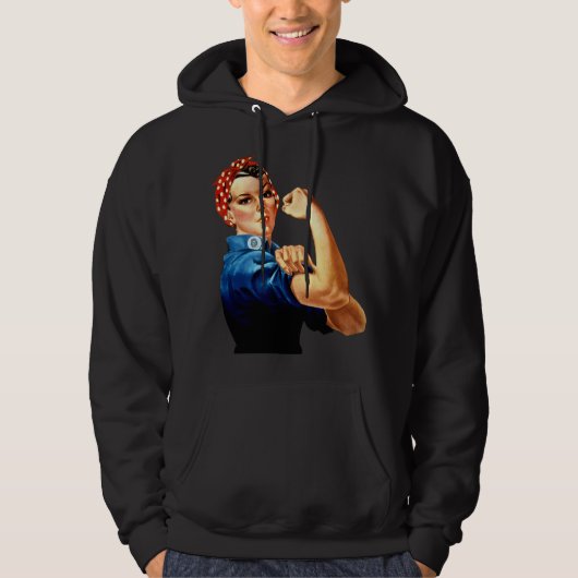 Rosie de Riveter Hoodie (Voorkant)