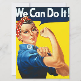 Rosie de Riveter (Iconisch Kunstwerk) (wij kunnen  Kaart