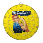 Rosie de Riveter (Iconisch Poster) (We kunnen het! Dartbord (Voorkant)