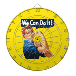 Rosie de Riveter (Iconisch Poster) (We kunnen het! Dartbord