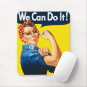 Rosie de Riveter (Iconisch Poster) (We kunnen het! Muismat (Met muis)