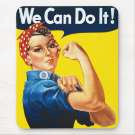 Rosie de Riveter (Iconisch Poster) (We kunnen het! Muismat