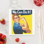 Rosie de Riveter (Iconisch Poster) (We kunnen het! Servet (Insitu)