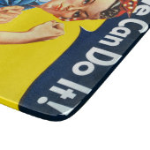 Rosie de Riveter (Iconisch Poster) (We kunnen het! Snijplank (Hoek)