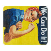 Rosie de Riveter (Iconisch Poster) (We kunnen het! Snijplank (Voorkant)