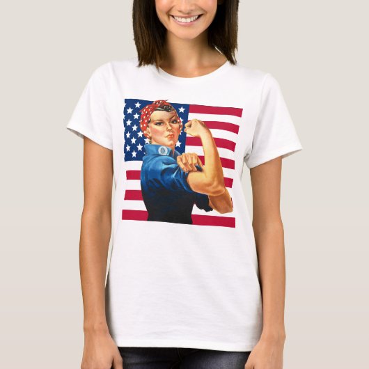 Rosie de Riveter II T-shirt (Voorkant)
