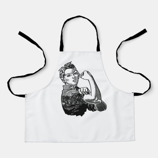 Rosie de Riveter, ik kan het! Schort (Voorkant)