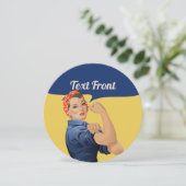 Rosie de Riveter Kaart (Staand voorkant)