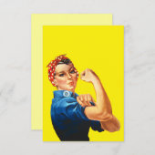 Rosie De Riveter Kaart (Voorkant / Achterkant)