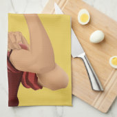 Rosie de Riveter Kitchen Towel Theedoek (Quarter Fold)