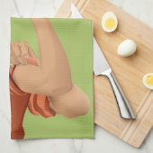 Rosie de Riveter Kitchen Towel Theedoek (Quarter Fold)