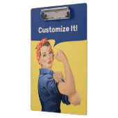 Rosie de Riveter Klembord (Links)