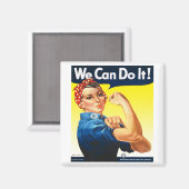 Rosie de Riveter Koelkast Magnet