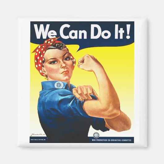 Rosie de Riveter Koelkast Magnet