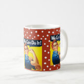 Rosie de Riveter Koffiemok (Voorkant rechts)