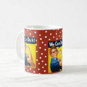 Rosie de Riveter Koffiemok (Voorkant links)