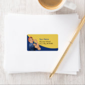 Rosie de Riveter Label (Insitu)