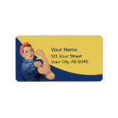 Rosie de Riveter Label (Voorkant)